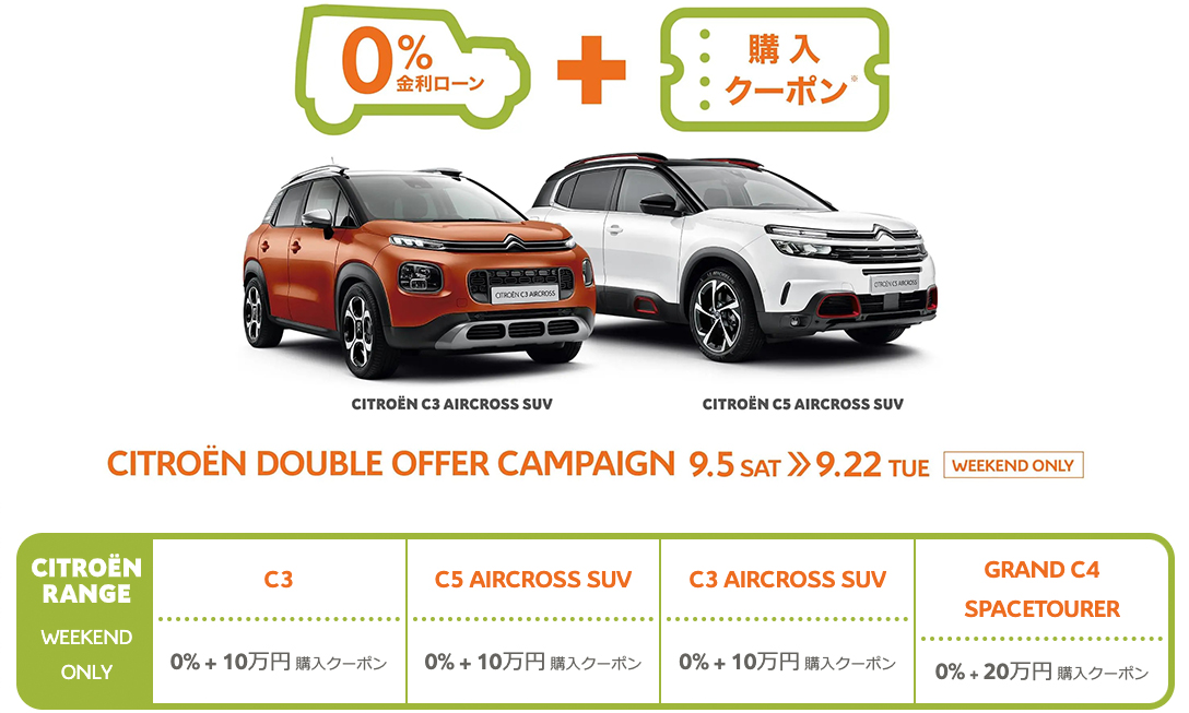 DOUBLE OFFER CAMPAIGN