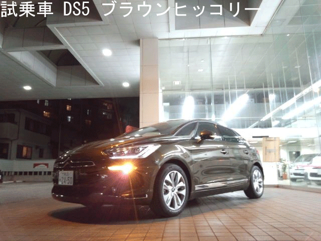 今週末はDS5先行展示試乗会